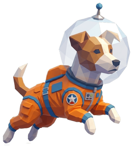MamaRadar astronaut mascot
